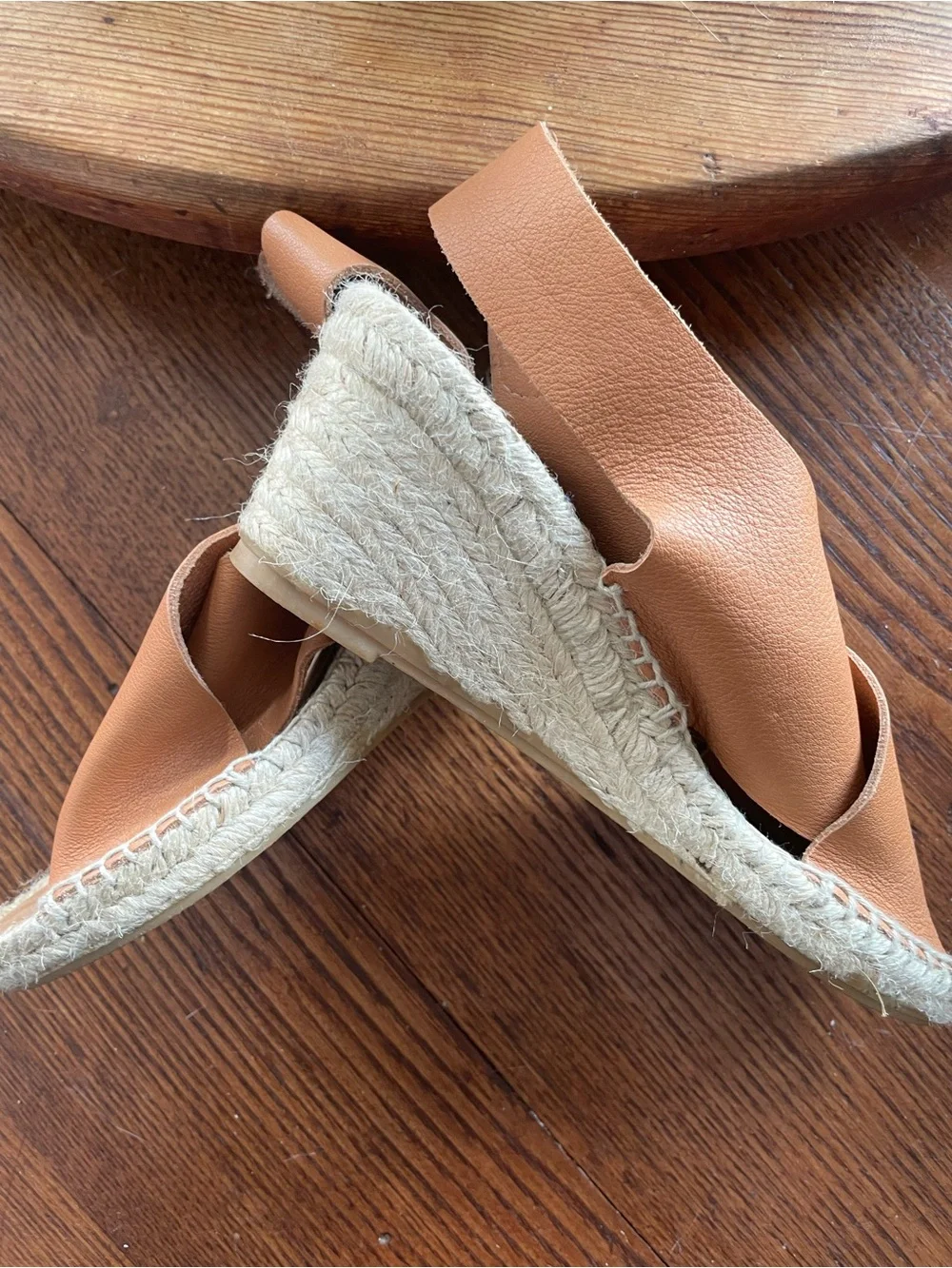 MAYPOL Women’s Tan Espadrille Slingback - Made in Spain-BRAND NEW-Size 38